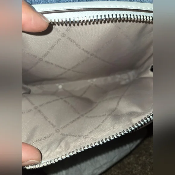 EUC Michael Kors Jaycee Embellished Denim Backpack - Picture 13 of 16